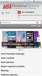 Mobile Screenshot of dodatnaoprema.com